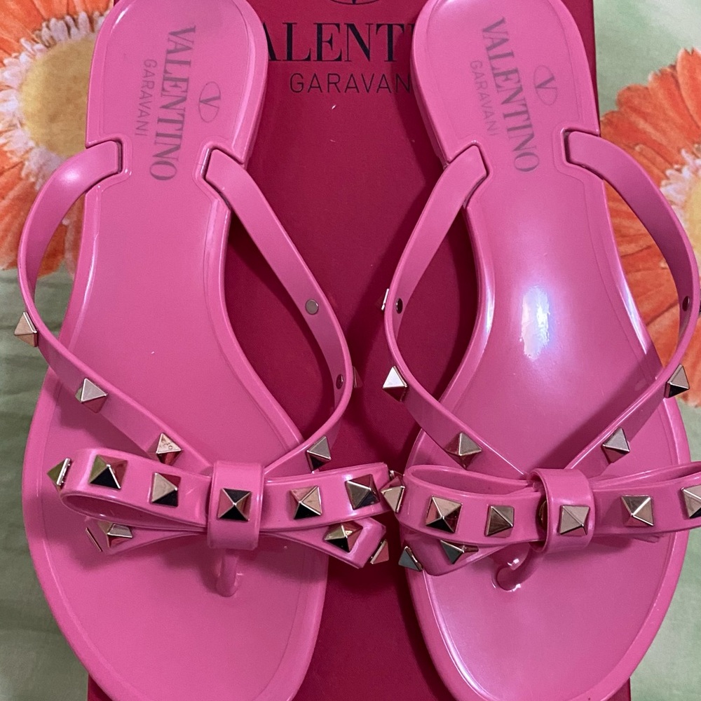 Valentino PVC thong